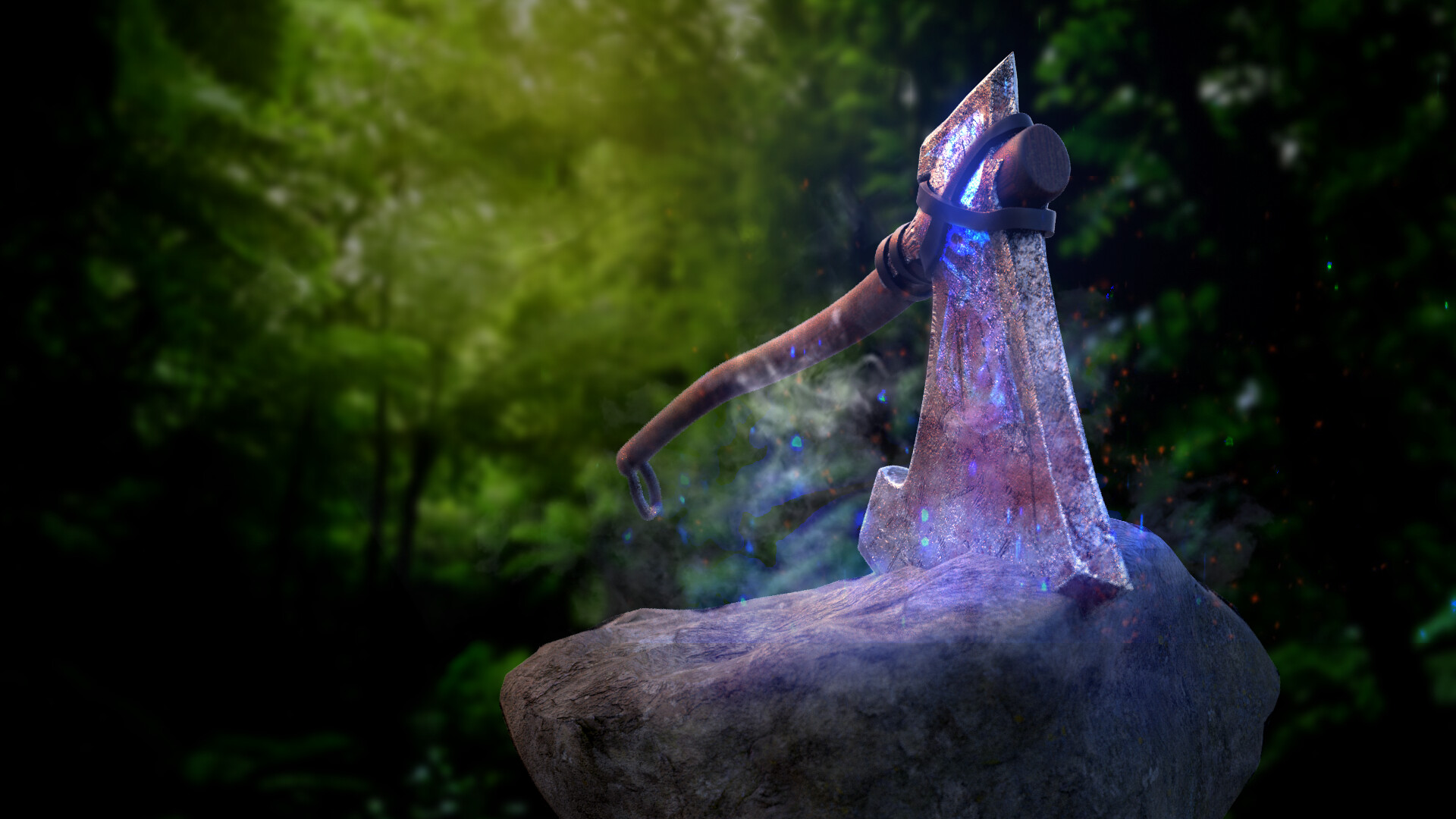 ArtStation The ThunderAxe