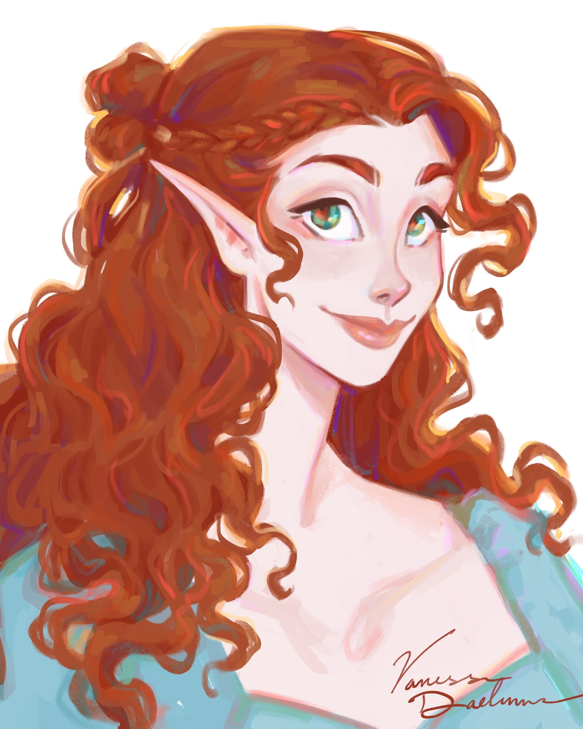 ArtStation Gwendolyn Portrait