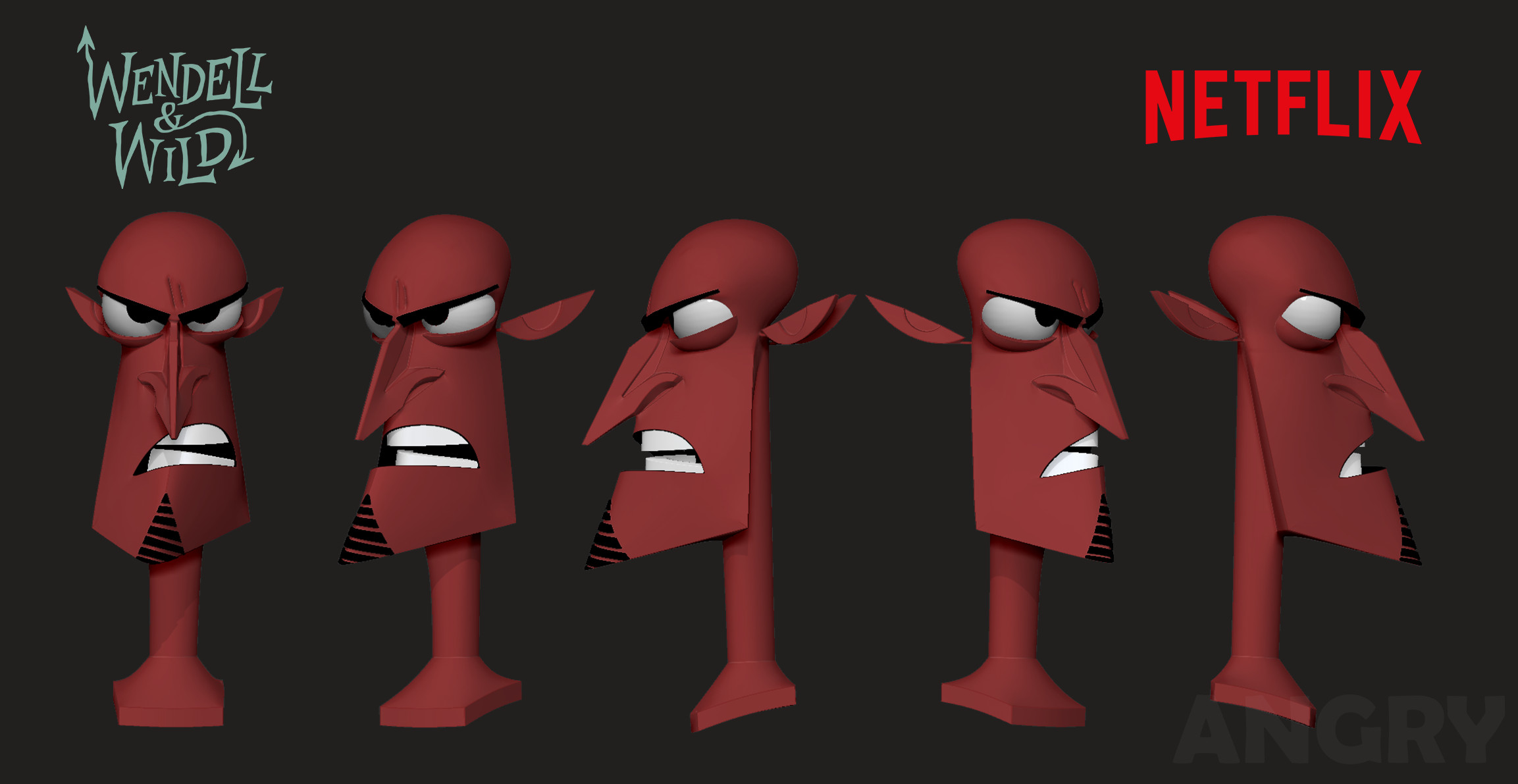 Angry Expression Run