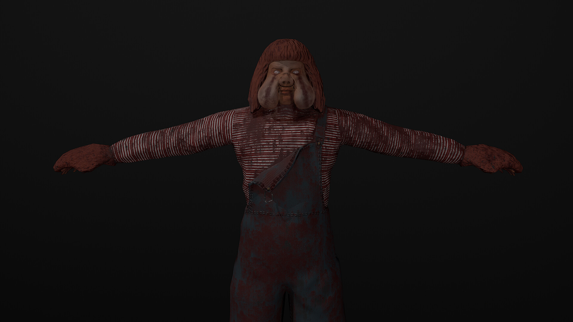 Paulo Silva - 3D Horror Character inspired on Fofão (from the game ...