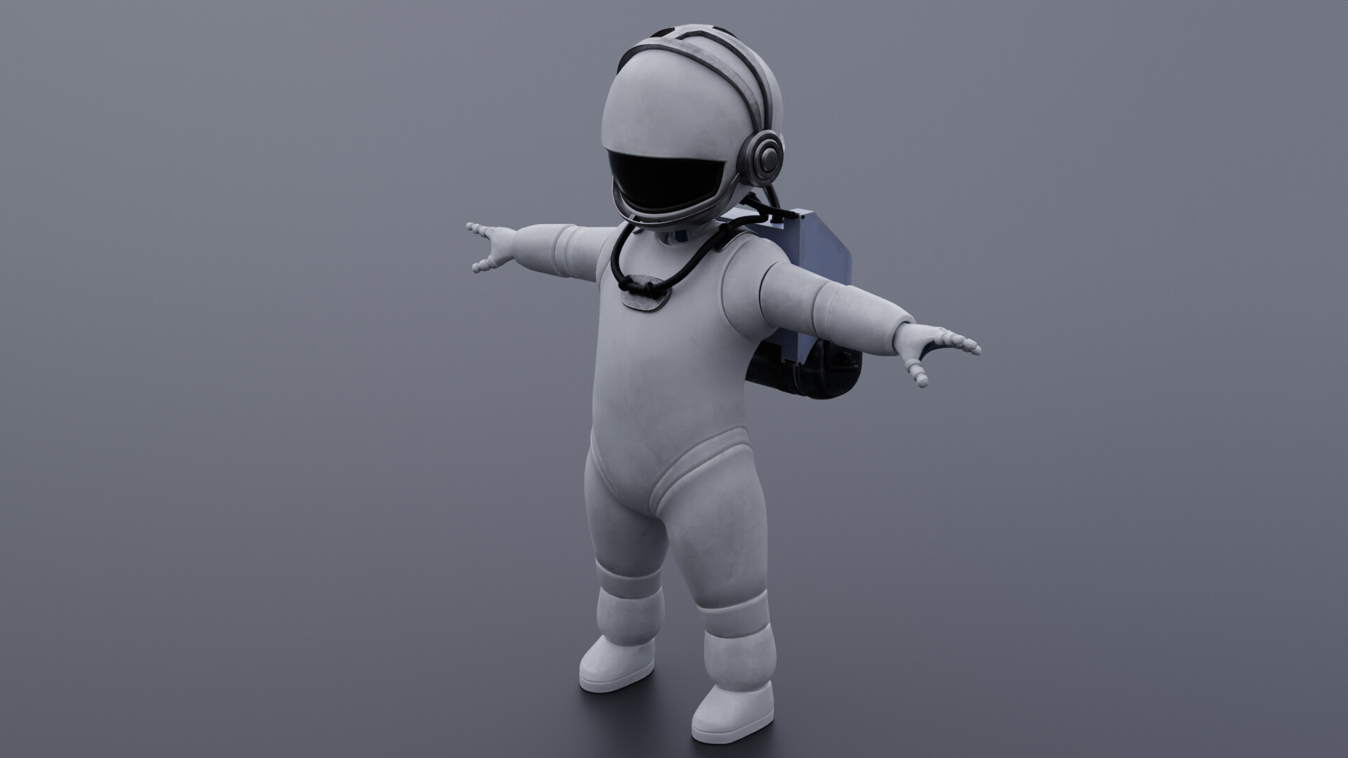 ArtStation - Rig Demo - Chibi Spaceman