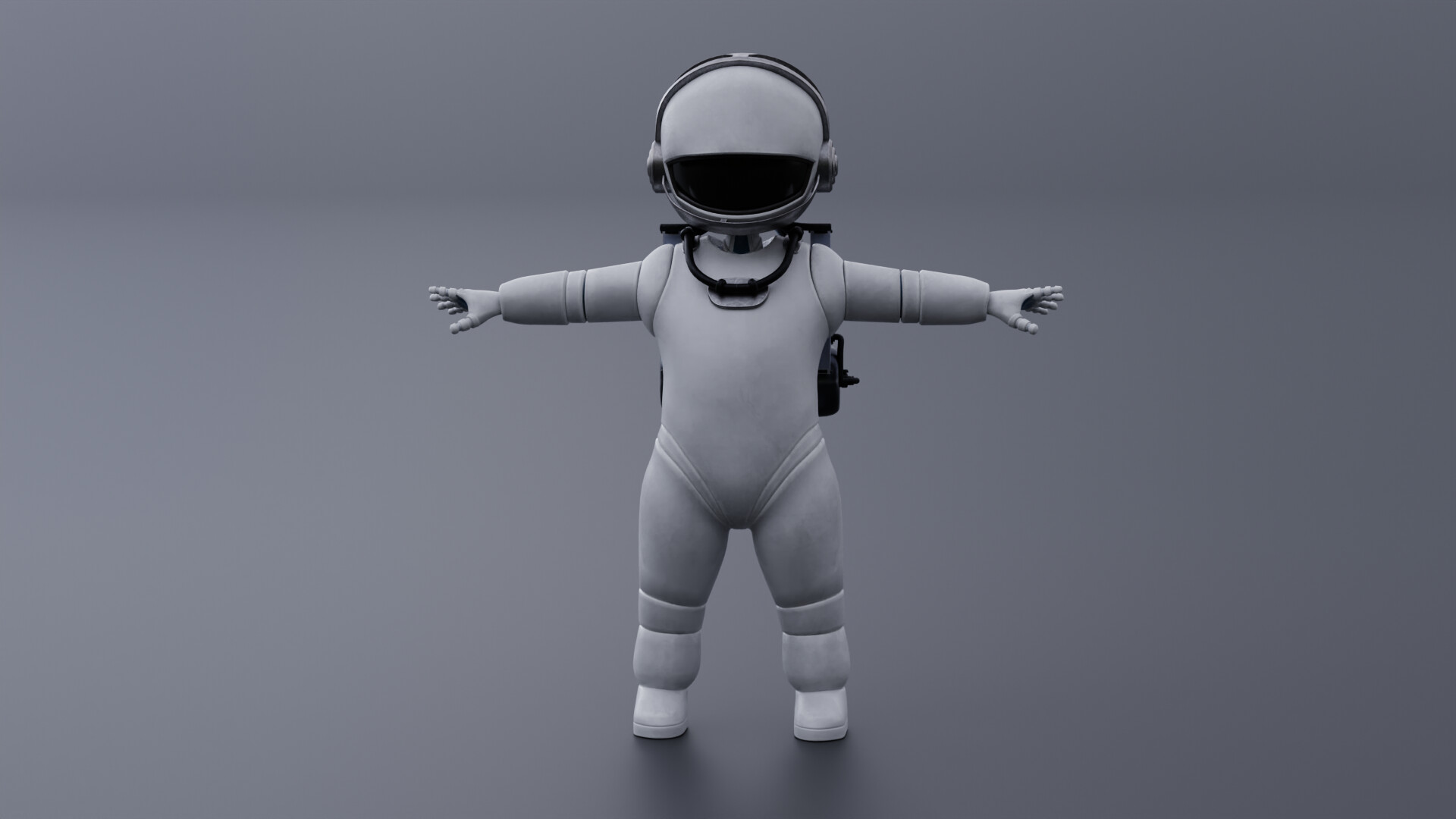 ArtStation - Rig Demo - Chibi Spaceman