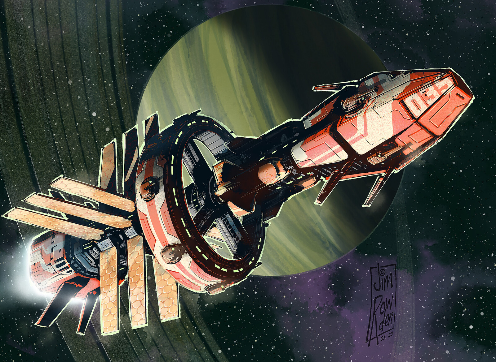 (Space)Ship 035 (Solar War 2500)