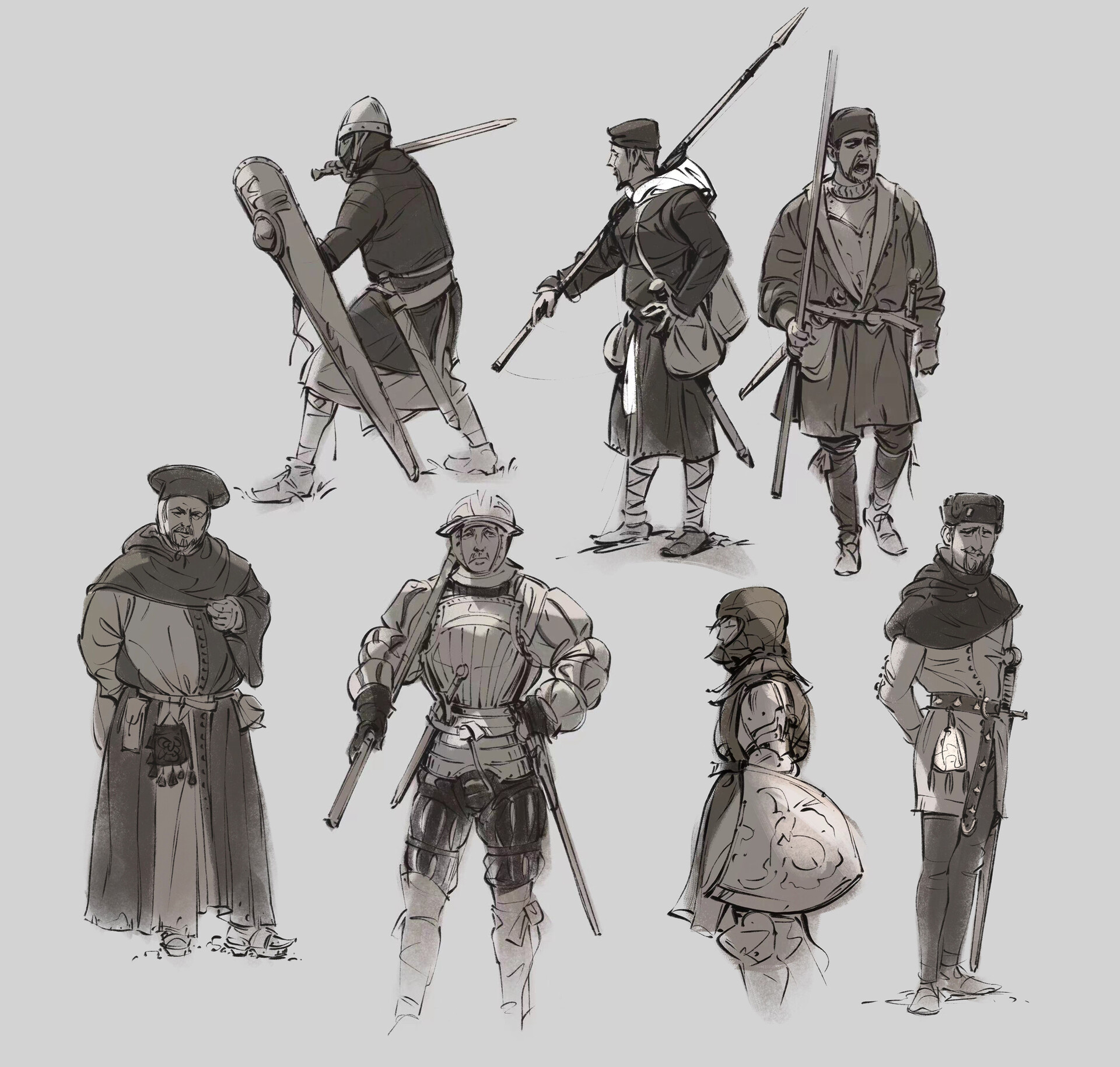 ArtStation - some recent sketches