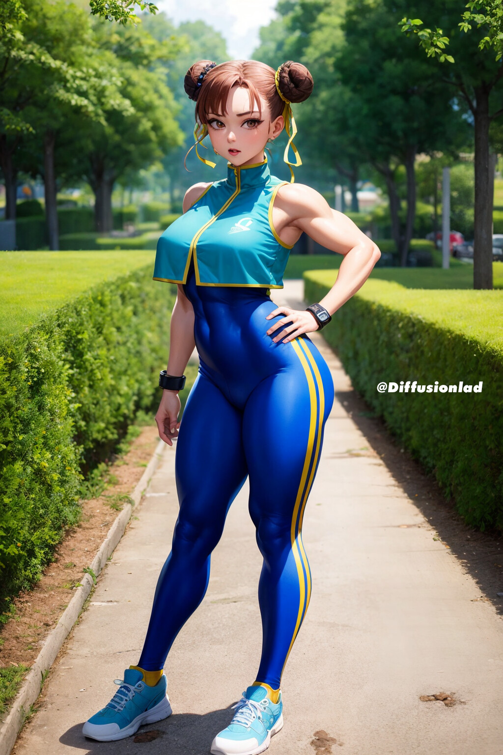 ArtStation Chun li ArtStation Chun li