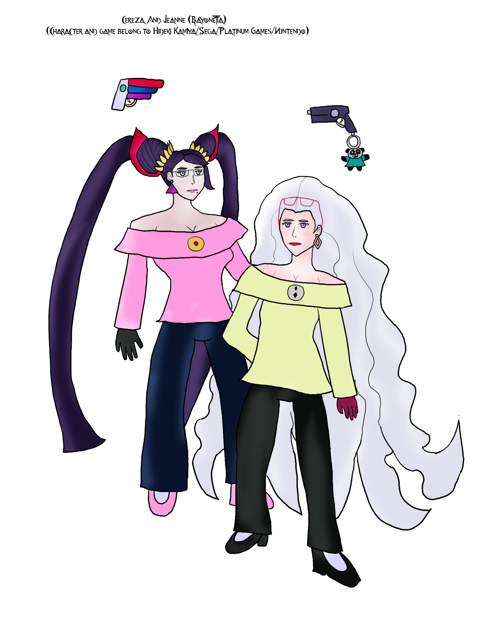 ArtStation Bayonetta/Cereza Jeanne (Full Body)