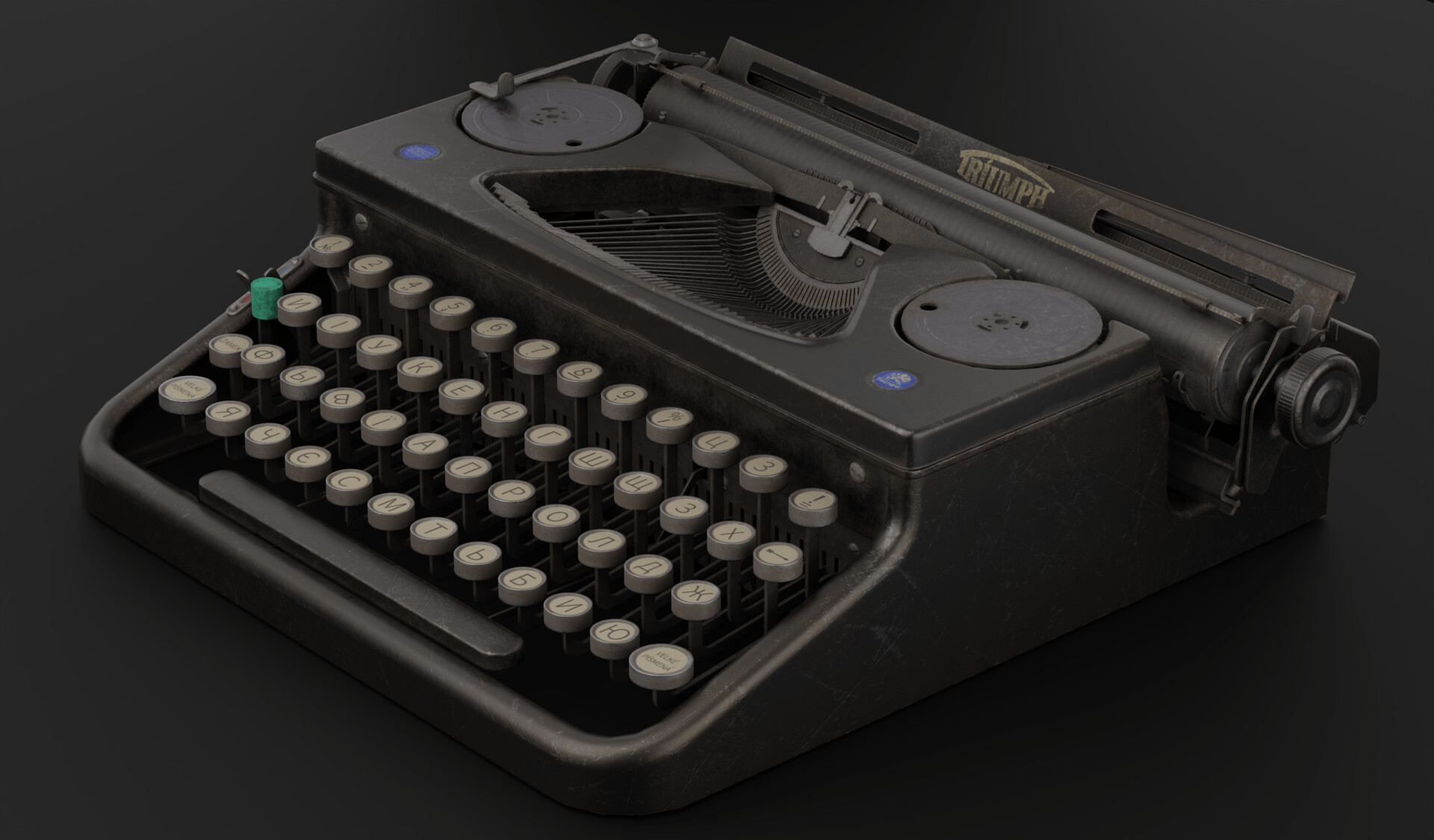 ArtStation - Triumph Vintage Typewriter