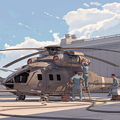 Helicopter H 741