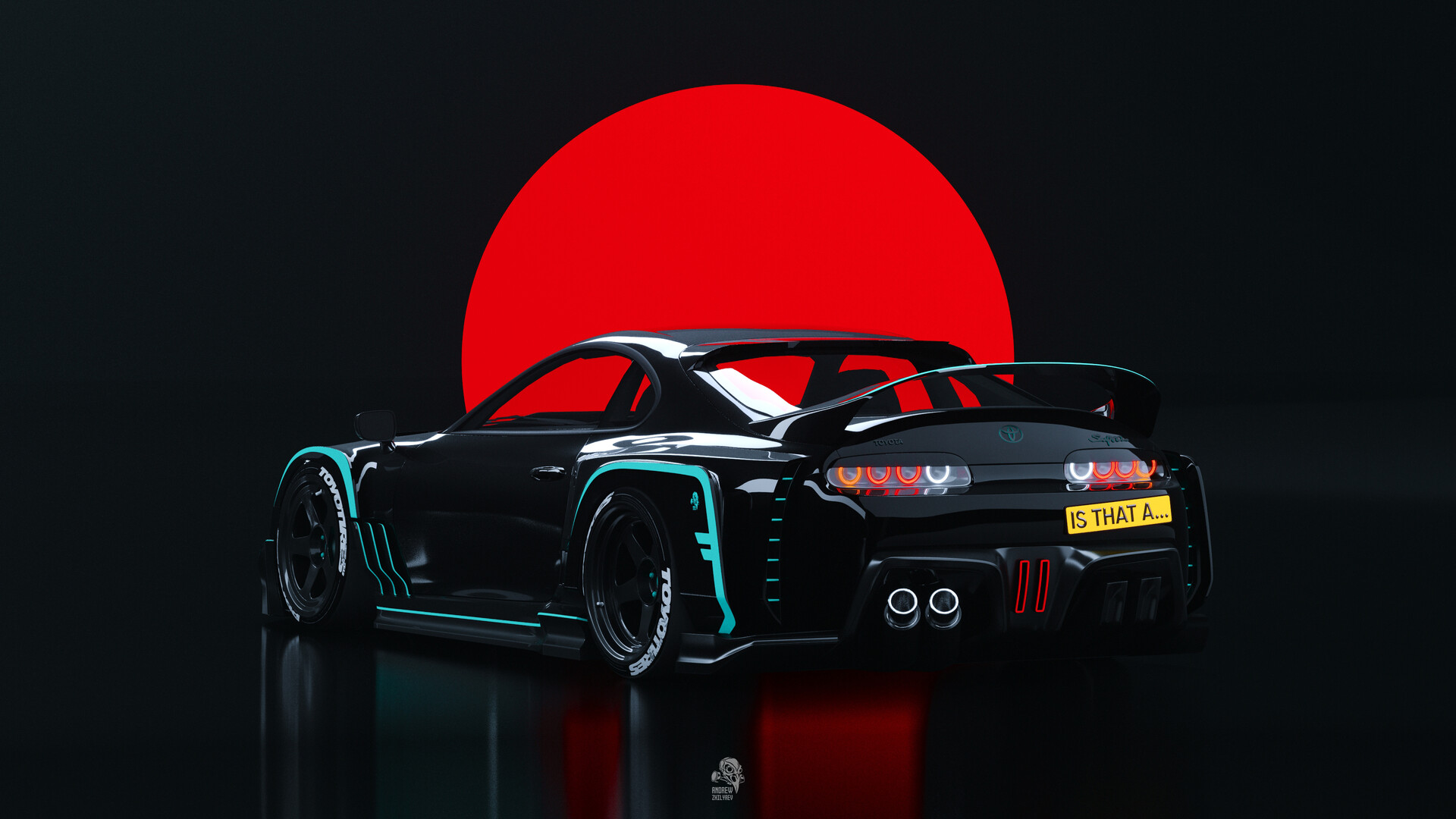 ArtStation Toyota Supra Mk4 Wide Body Kit, 40% OFF