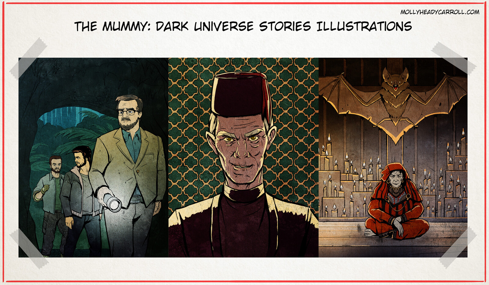 The Mummy: Dark Universe Stories Illustrations