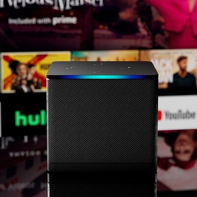 Amazon Fire TV Cube Product Renders