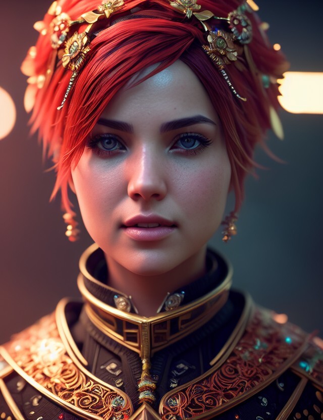 Red Head Princess