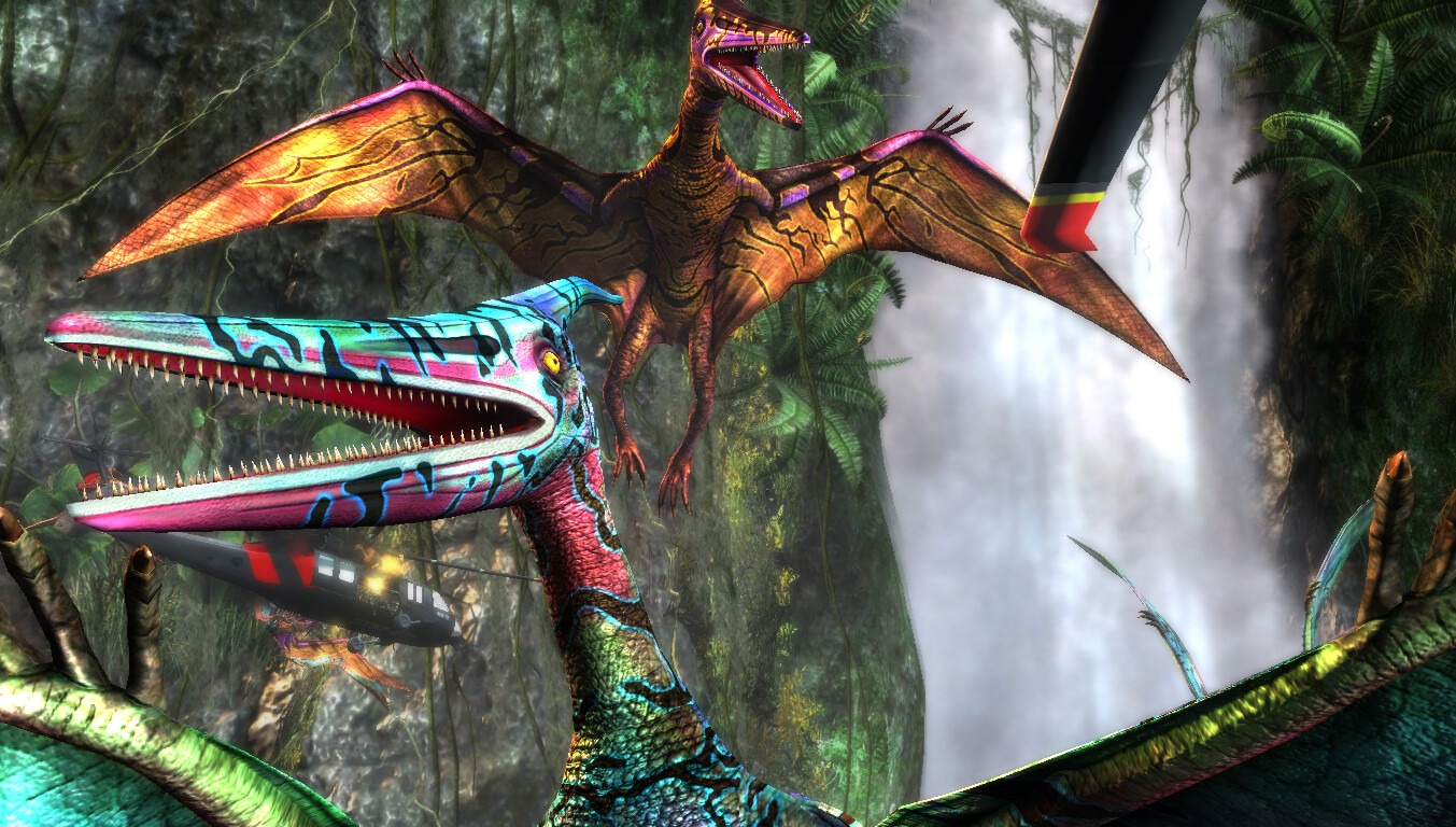 Andrew Locko - Jurassic Park arcade game - Pteranodon