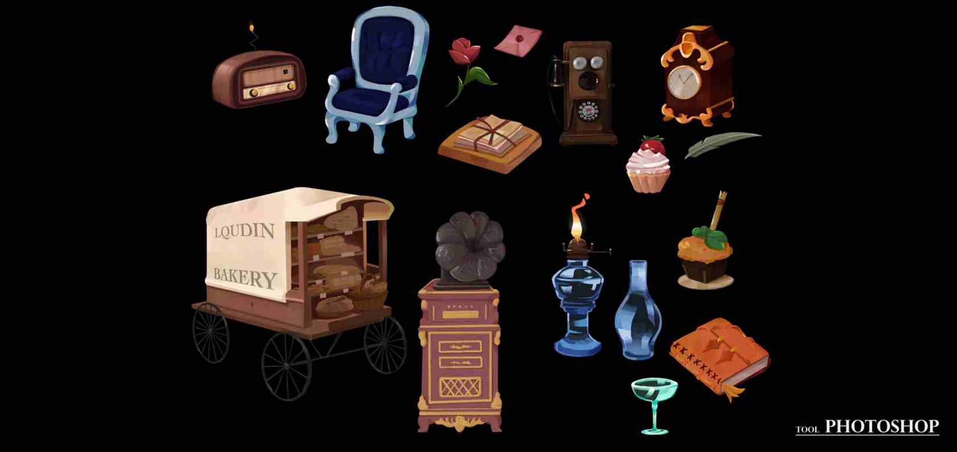 ArtStation - Animation concept art props design