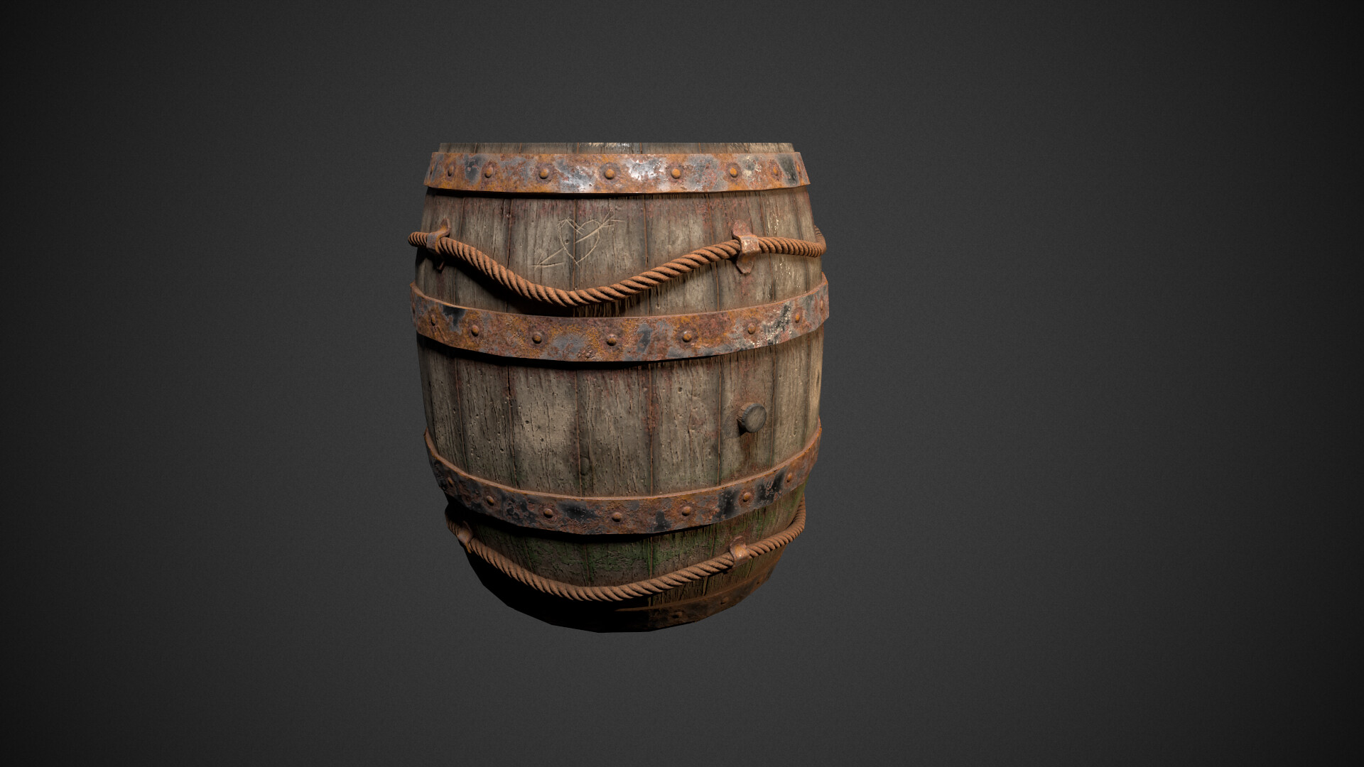 ArtStation - Old Wooden Barell