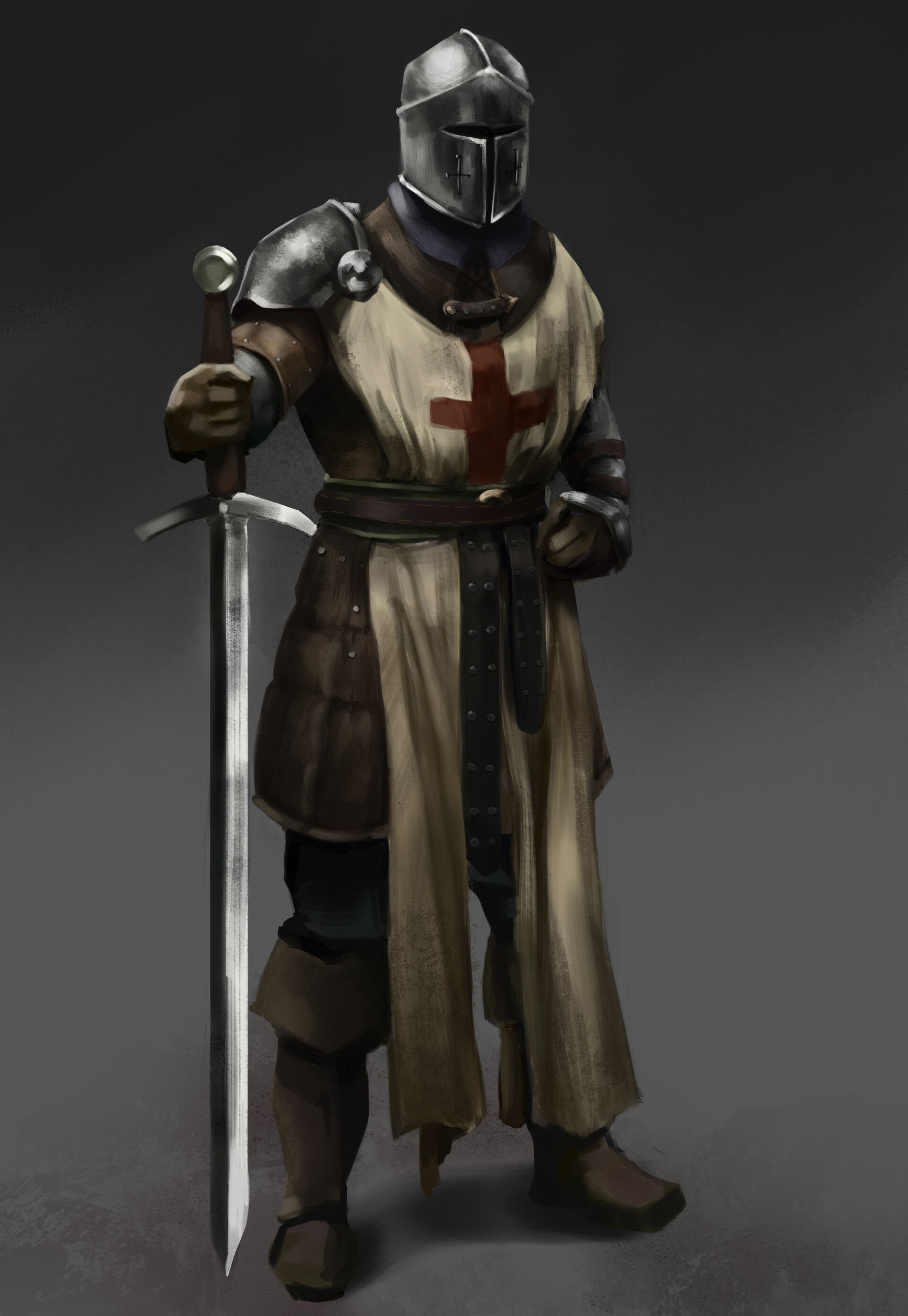ArtStation - Medieval Knight Concept Art