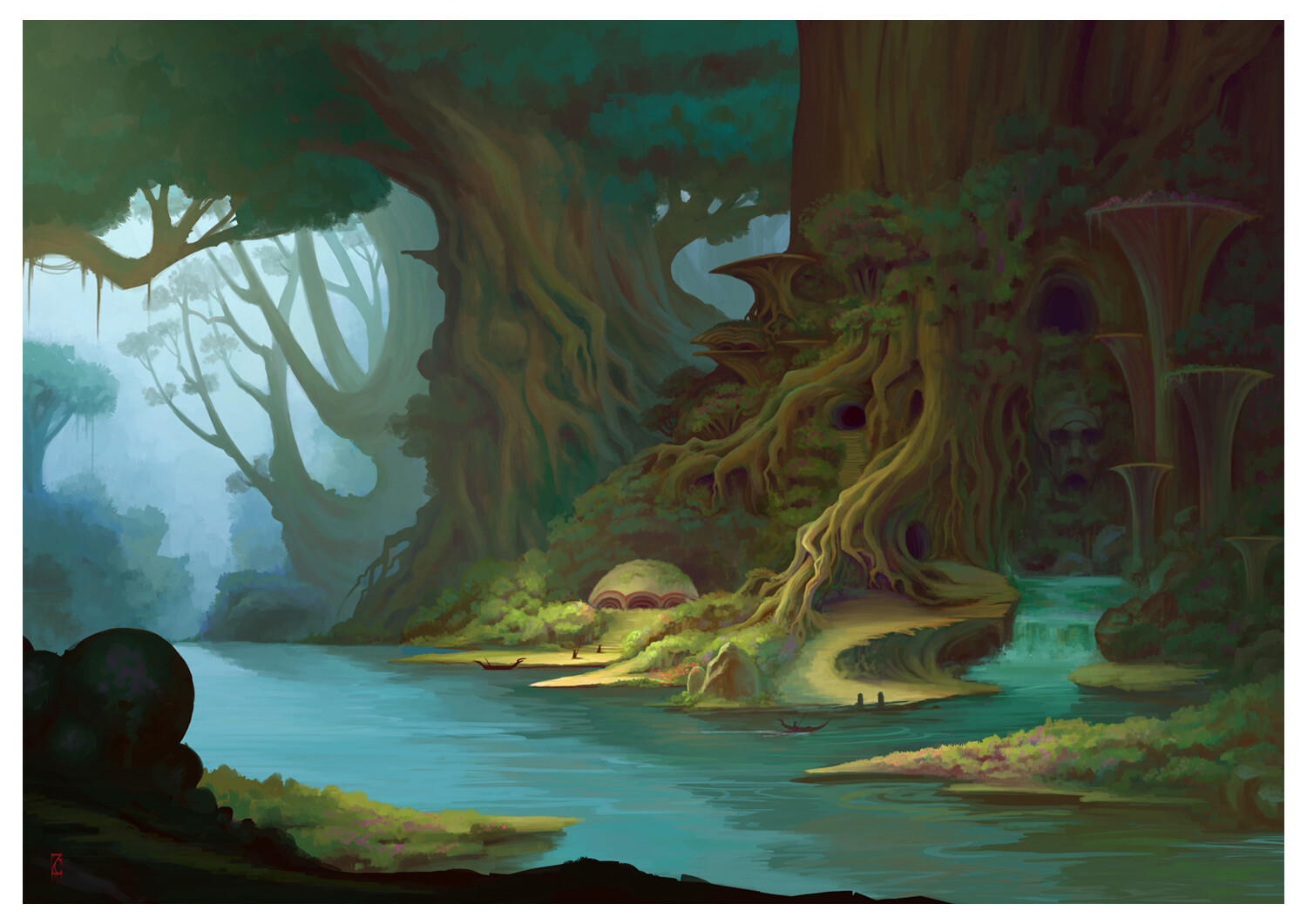 ArtStation Lands of Mystery_01