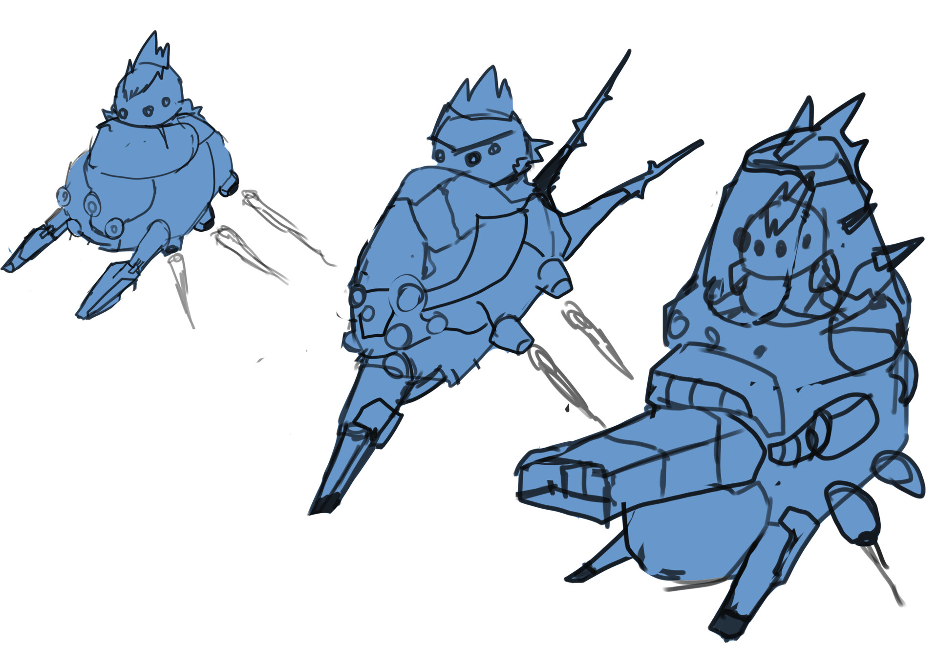 ArtStation - Light Air Rider Fallen Destiny 2 Fan Concept Sketch