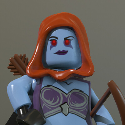 Lego Sylvanas Fan Art