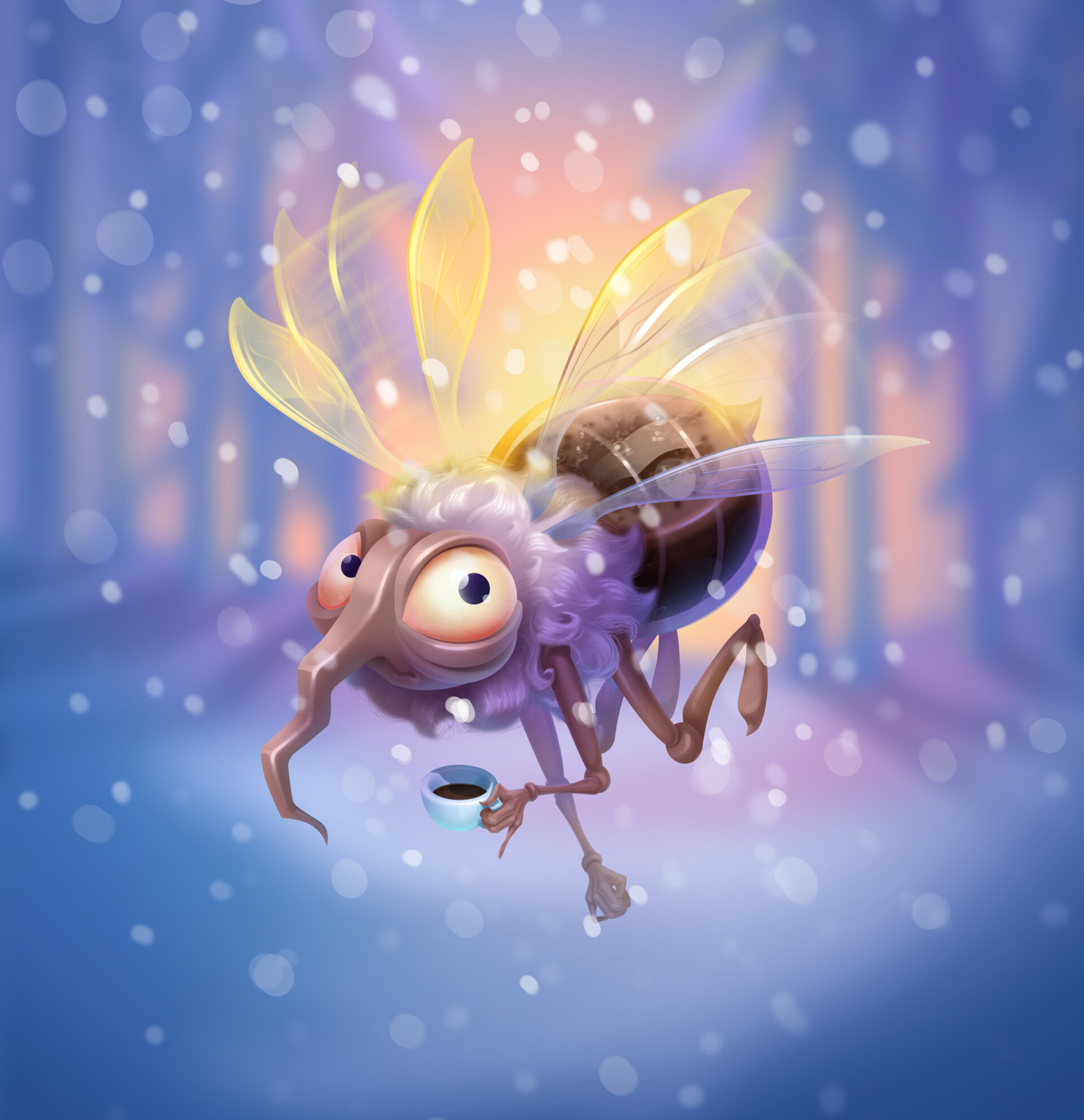 ArtStation - winter mosquito