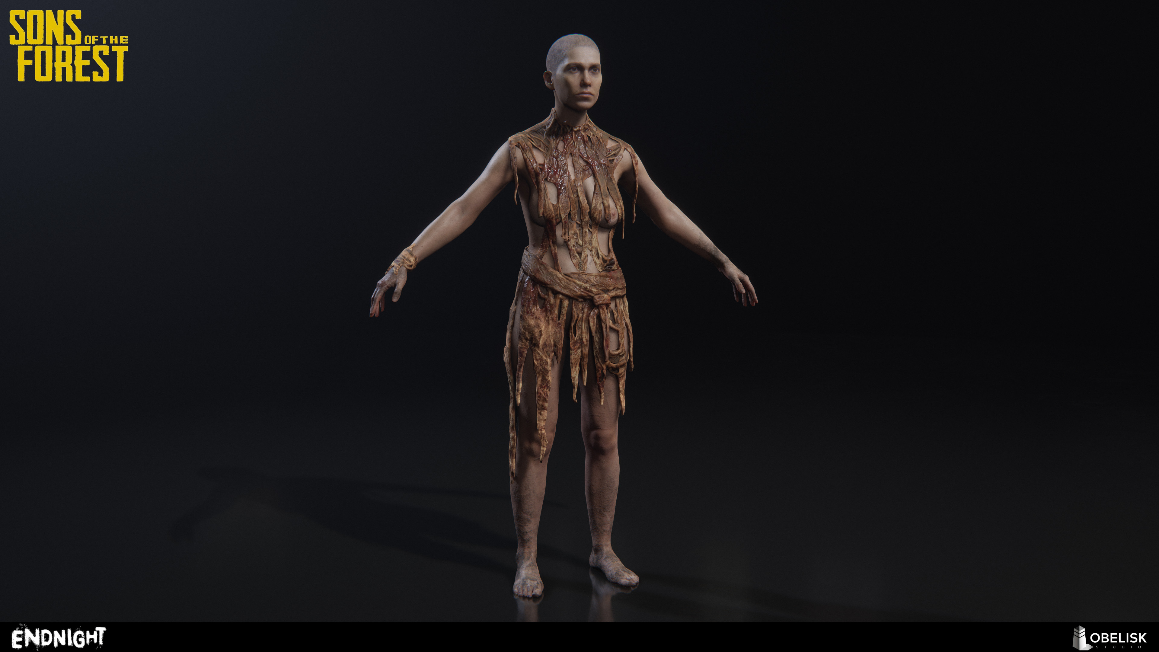 Obelisk Studio Sons of the Forest Cannibal Female