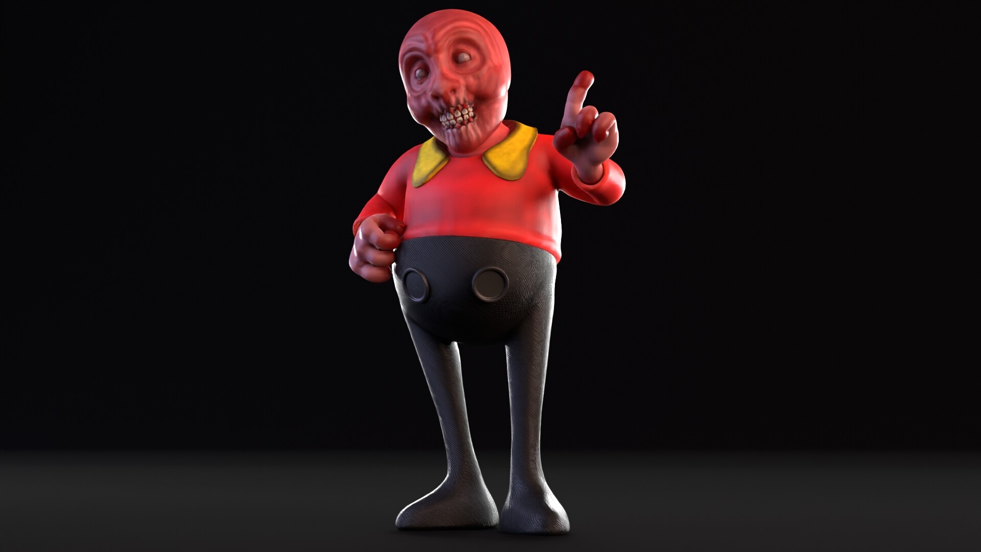STARVED EGGMAN - Download Free 3D model by Luther (@..nosarahnorb