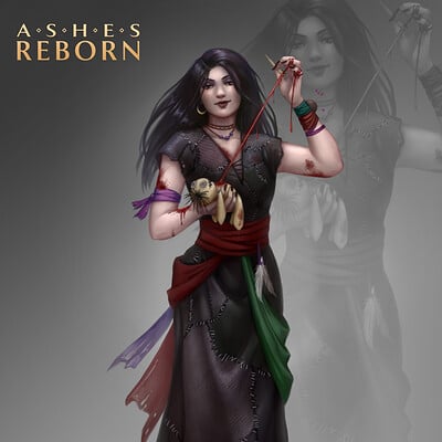 Character Art - Ashes Reborn: Rise of the Phoenixborn