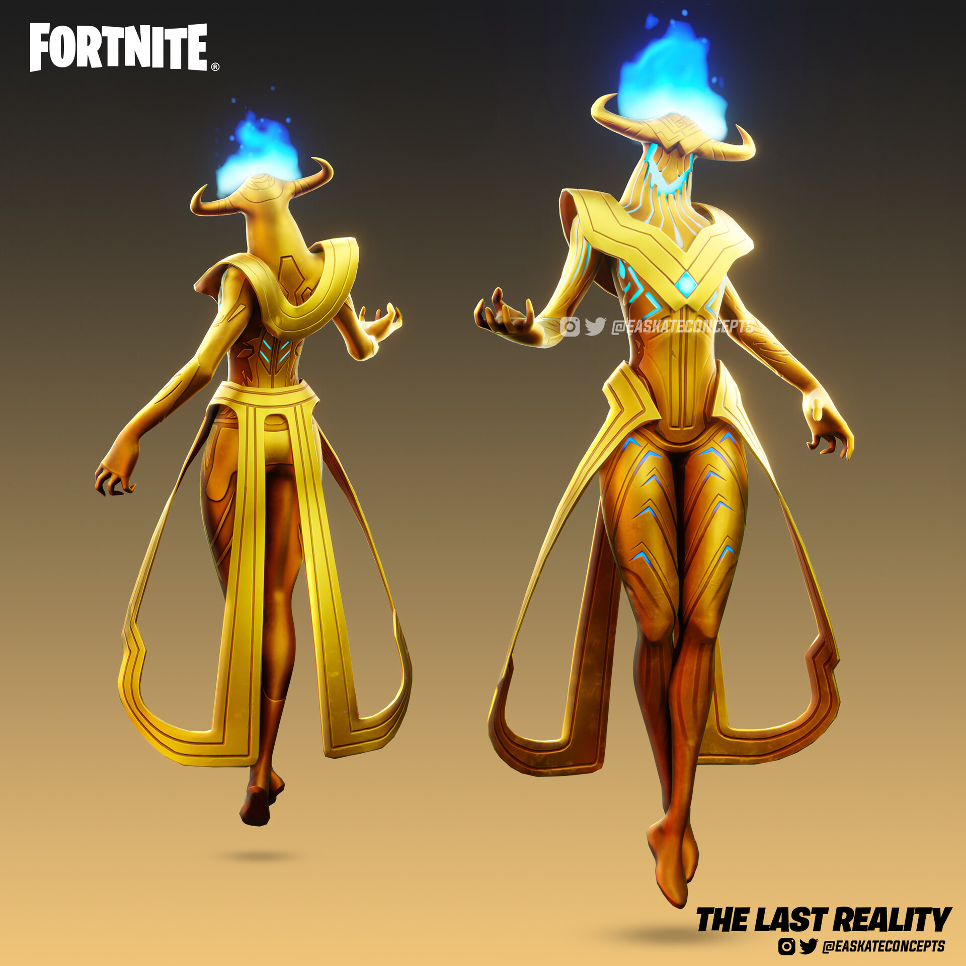 ArtStation Fortnite Fan Sculpt 'The Last Reality'