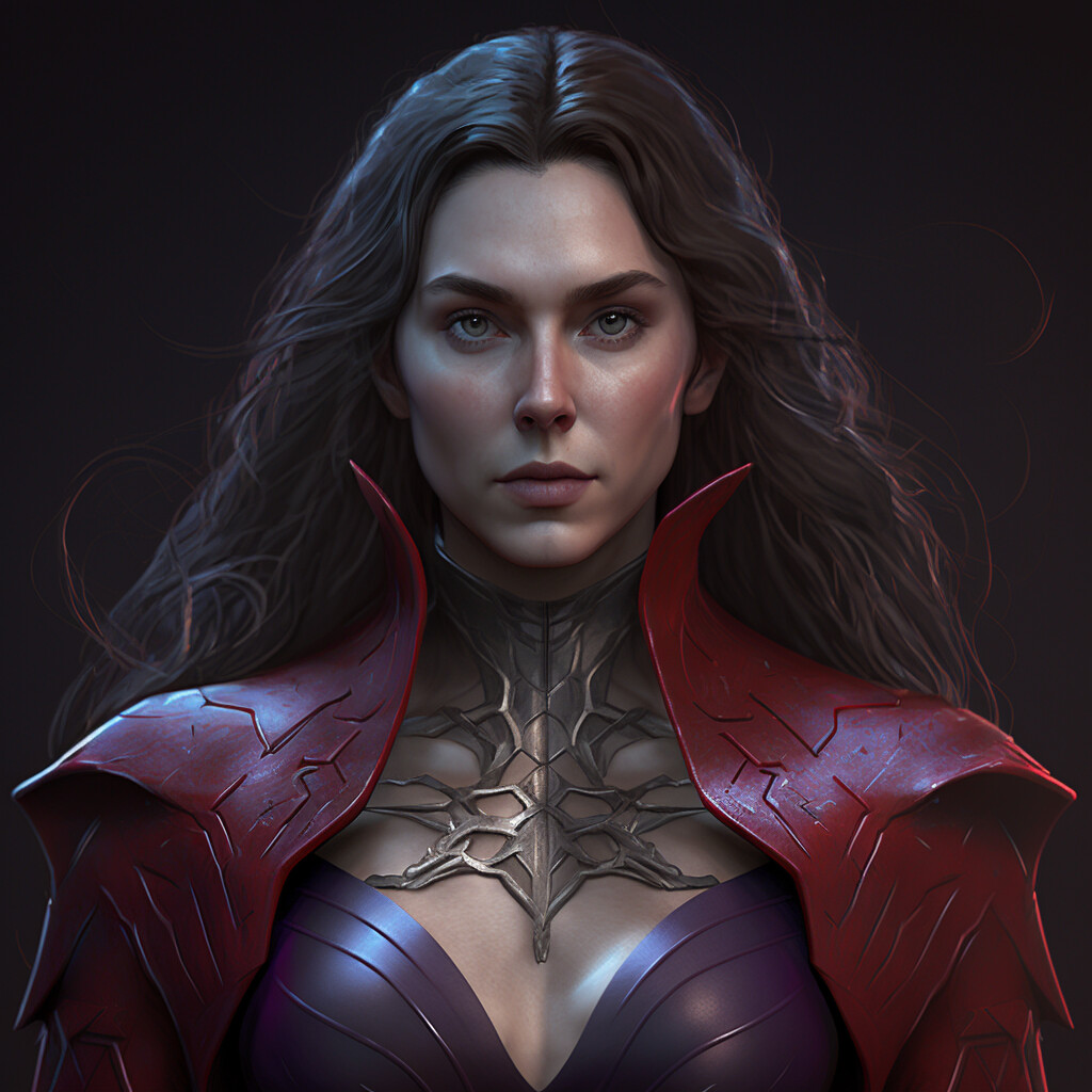 ArtStation - the scarlet witch