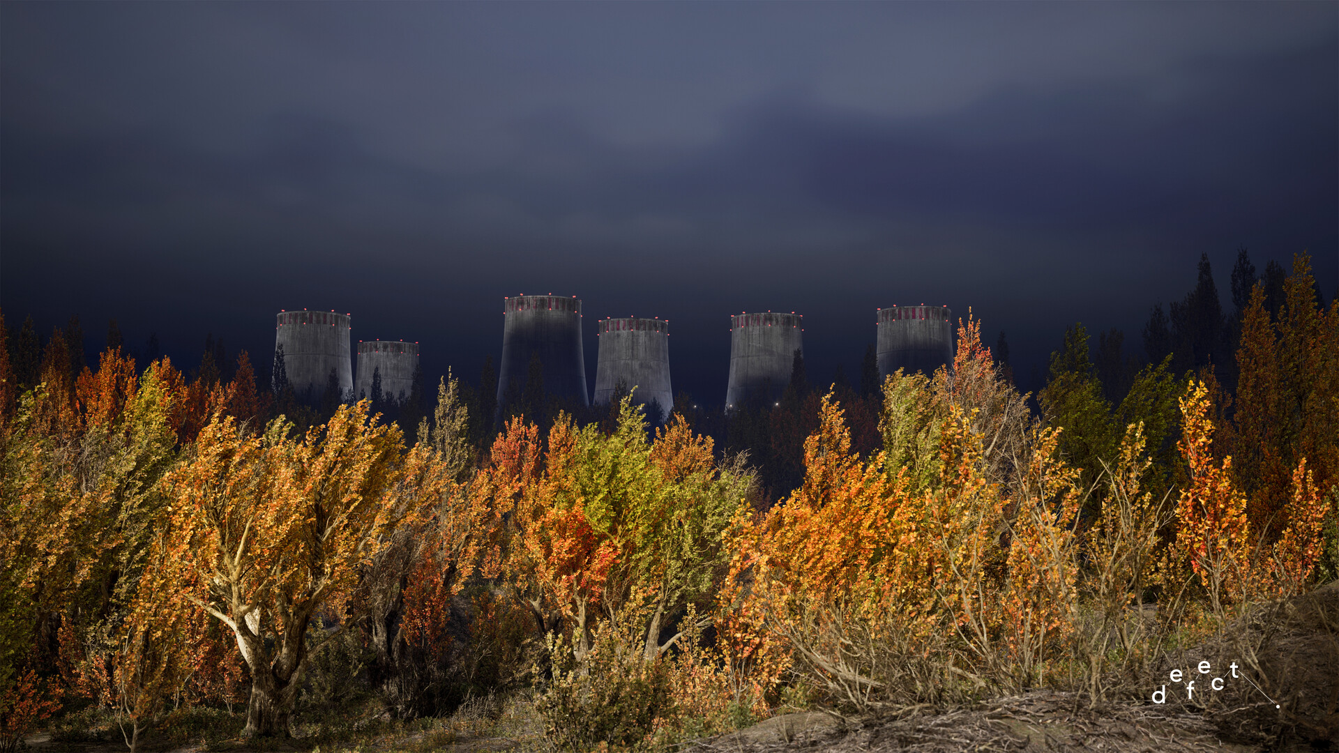 Defect XYZ Trees Poplar Tree Biome UE5.1