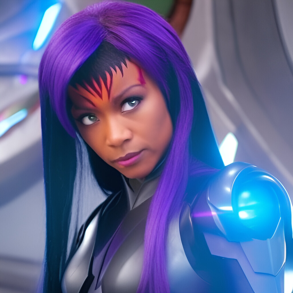 ArtStation - Blackfire - Teen titans (Style of 64K Digital cinema)