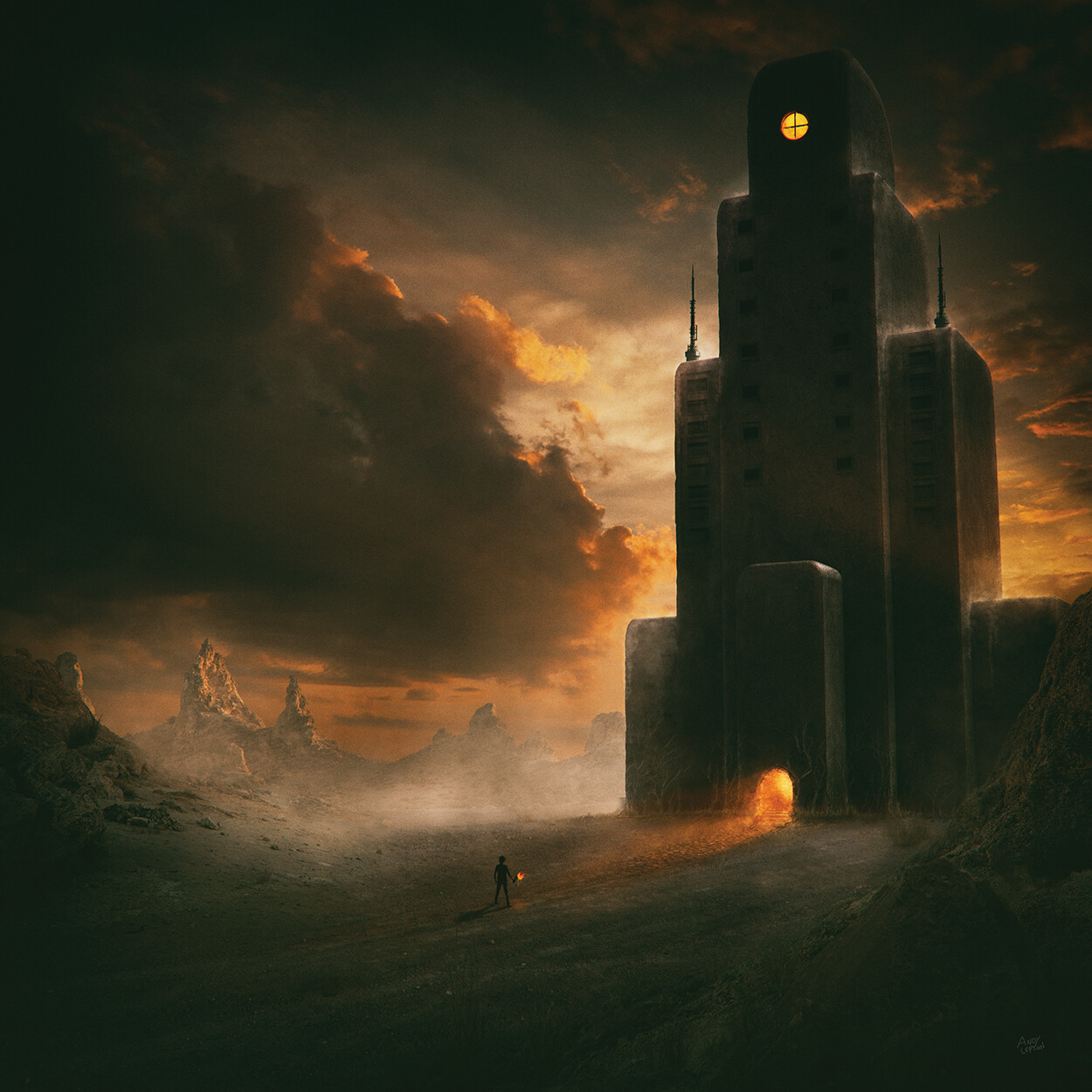 Album cover art for Sun of the Endless Night