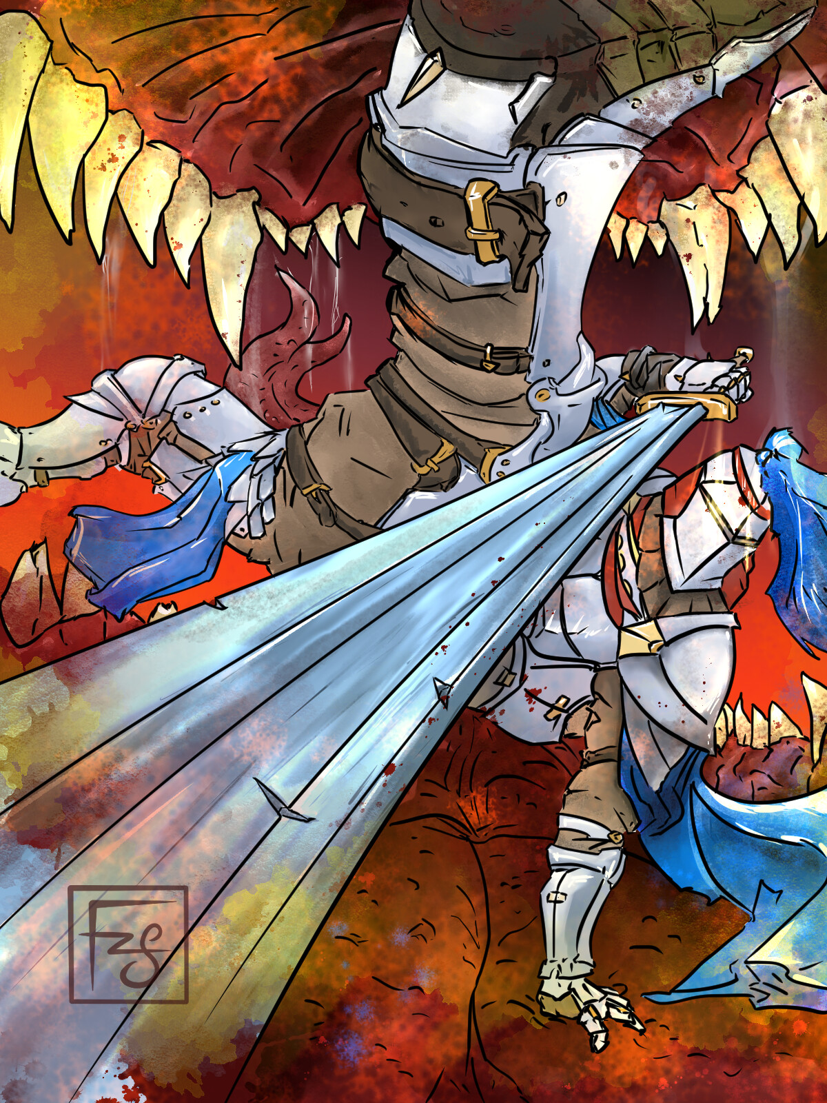 ArtStation Dragon Mouth