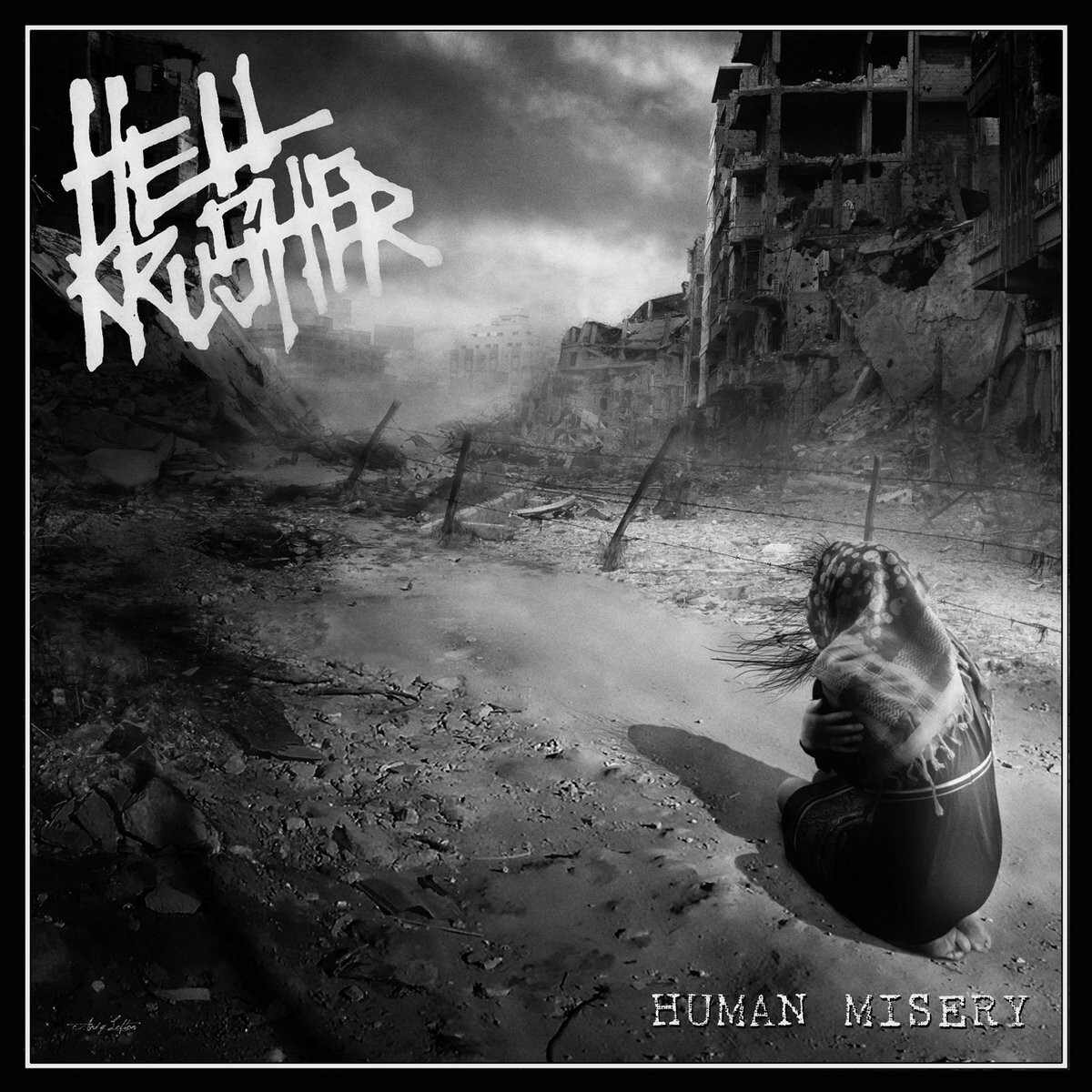 Hellkrusher - Human Misery cover art