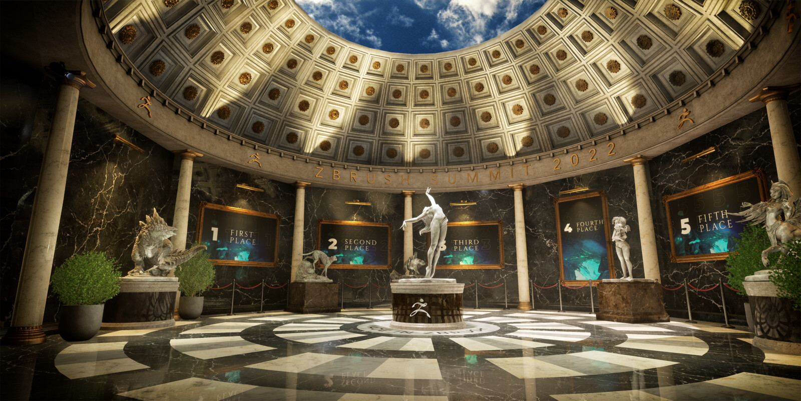 Zbrush Summit 2022 Virtual Stage