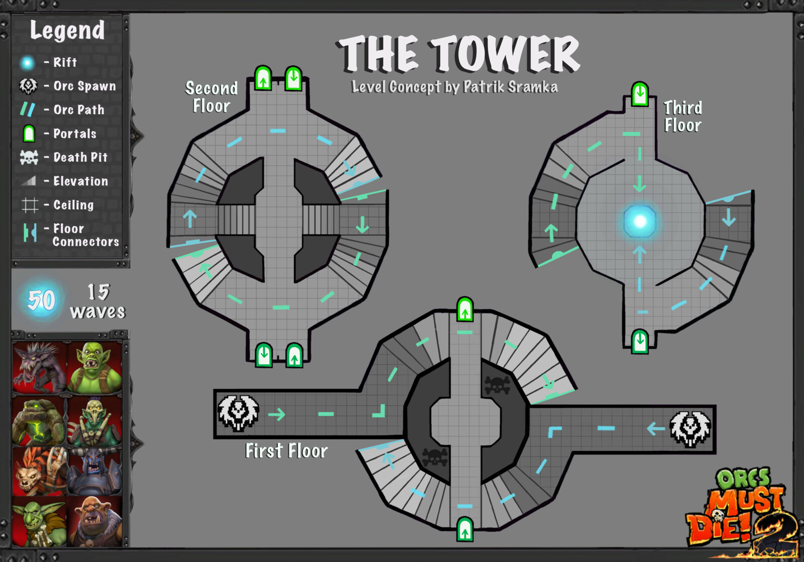 The Level Concept Sketch