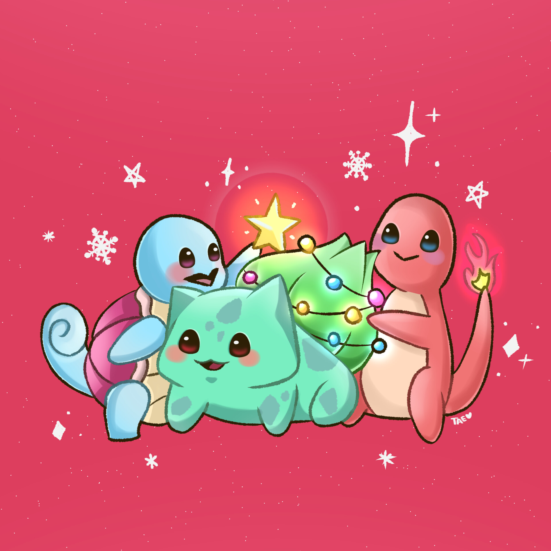 ArtStation Pokemon Christmas