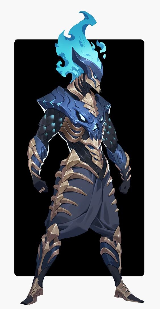 Mizael Tengu on Instagram Commission  Winged Chaos demon armor  warrior dark characterdesign character  Character design Warrior  Character