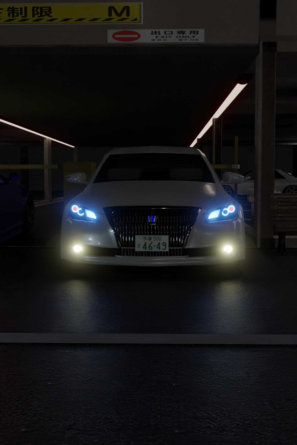 ArtStation - 【2021】Toyota S210 Crown Majesta