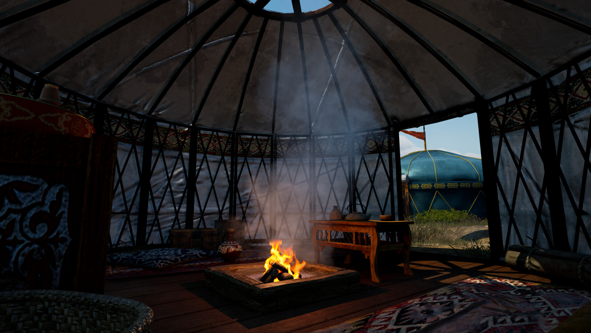 ArtStation Mongolian Steppe,Forest Mountains Unreal Engine