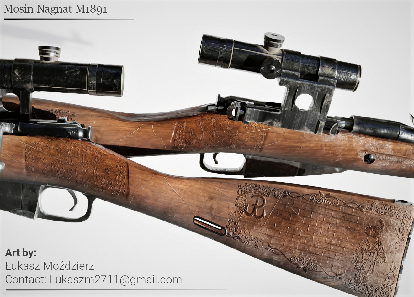 ArtStation Mosin Nagant M1891