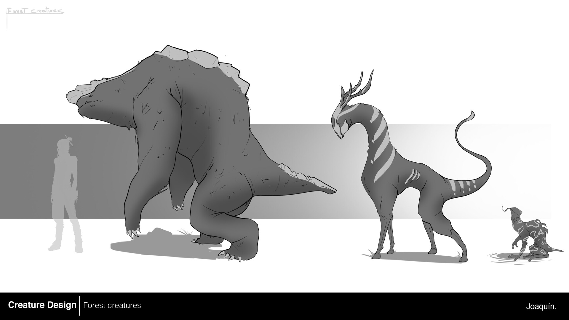 ArtStation - Forest creatures.