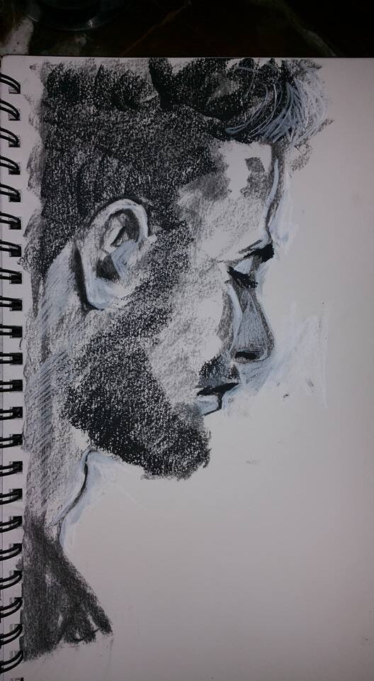 Coffee shop person guy - old