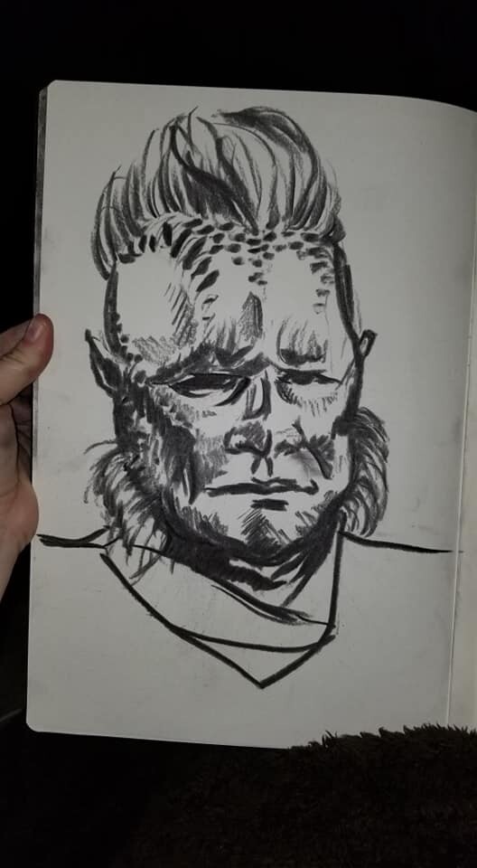 Quick fan art sketch