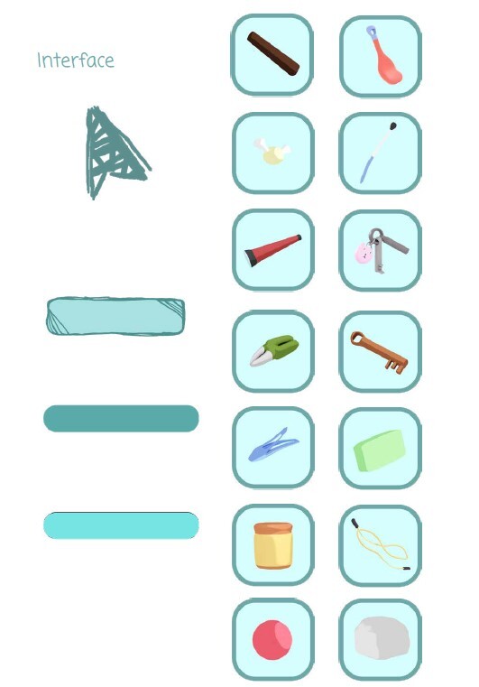 UI Design &amp; Items
