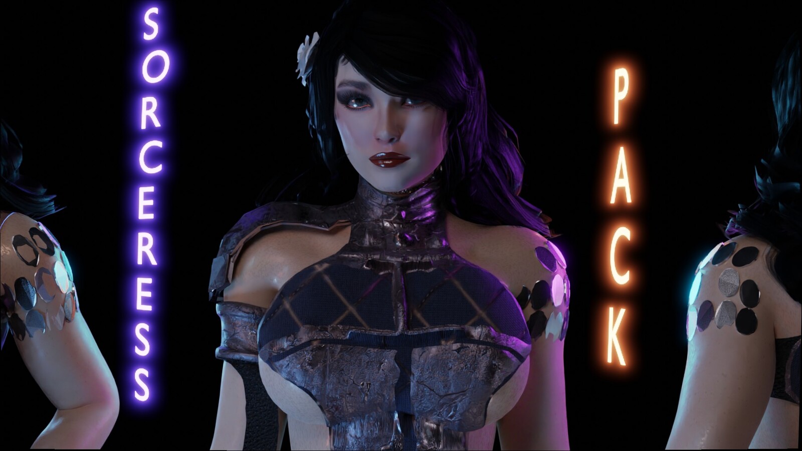 Link to artstation for Sorceress Pack Here https://www.artstation.com/a/25646526 