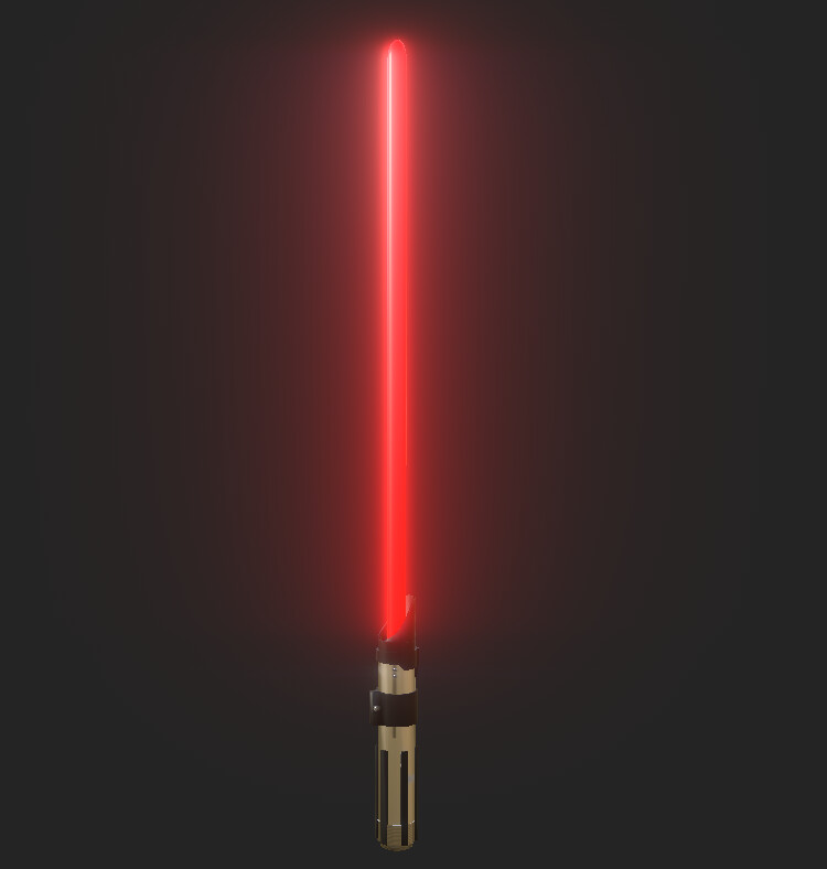 ArtStation - Darth Vader + Anakin Lightsaber Model