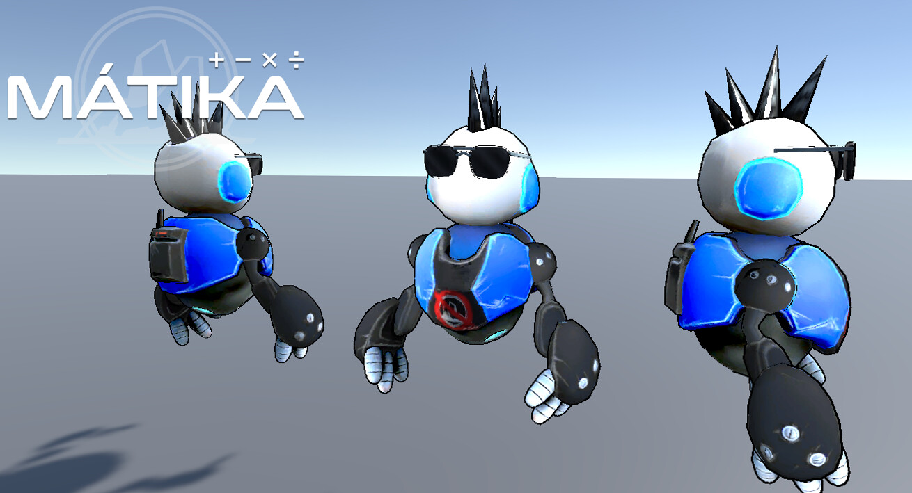 PunkBot is a variant from the Bot-K, that is a kind of helper in the game, but different the PunkBot is in the game to cause trouble.
