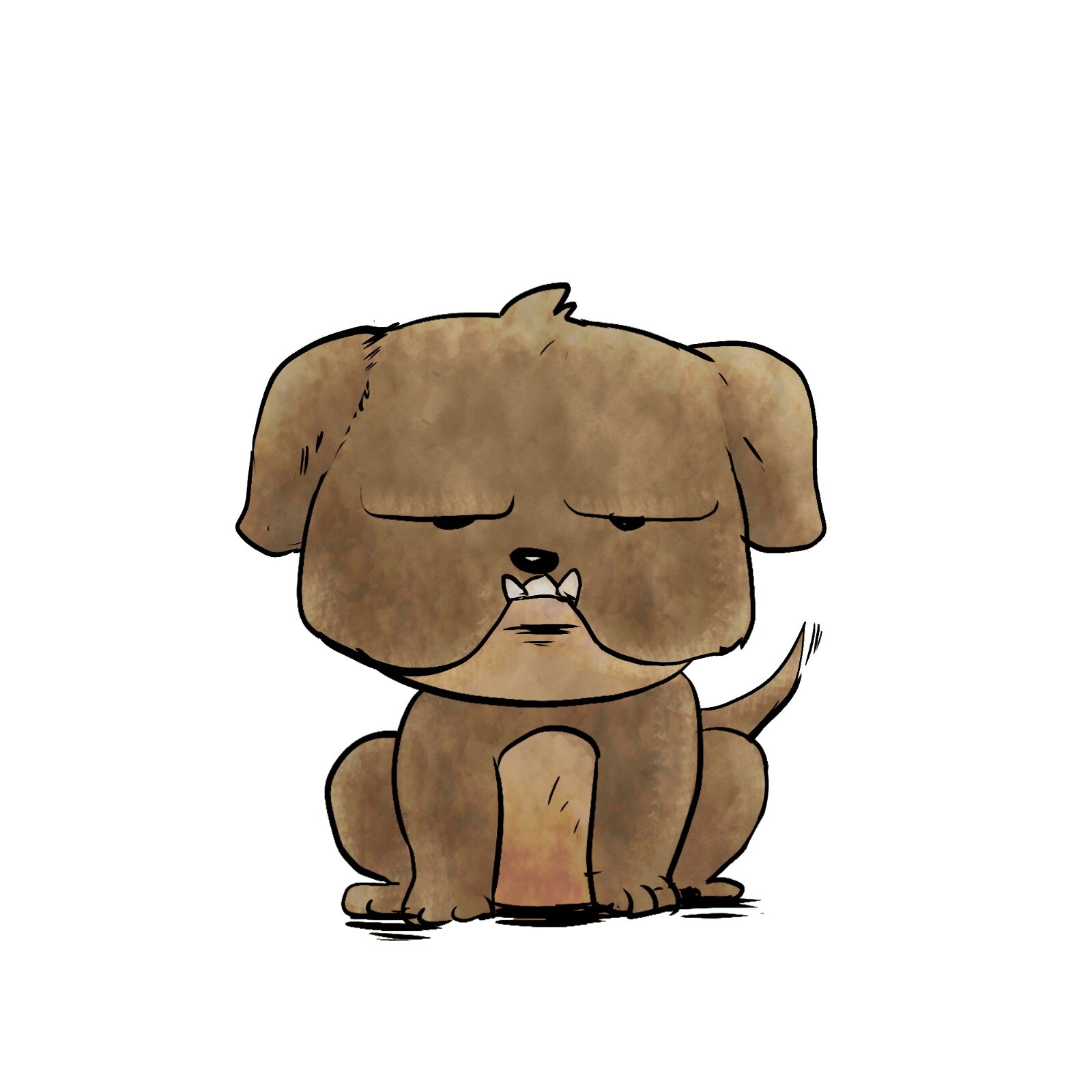 ArtStation - Hand-drawn Dog - 2