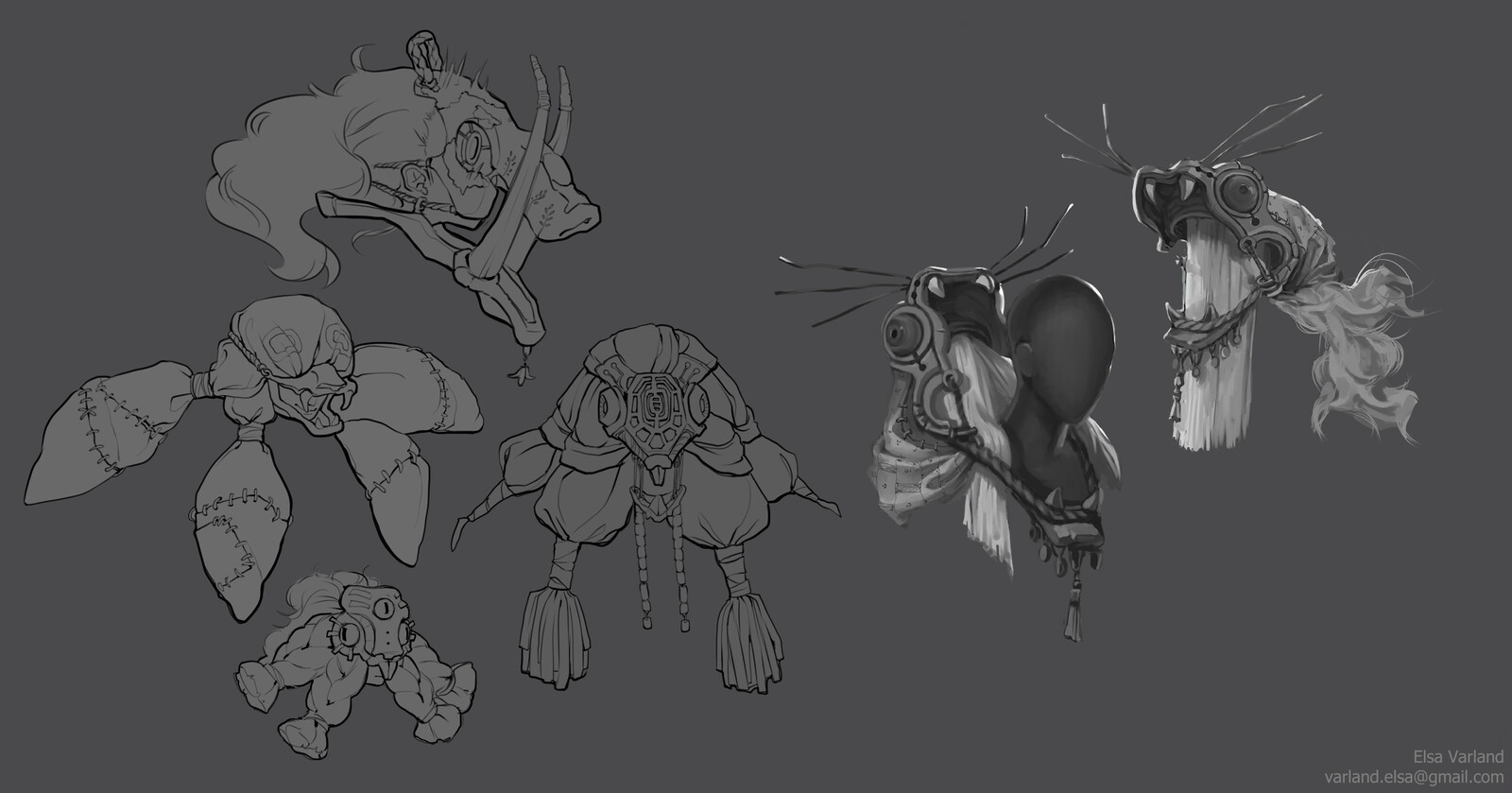 Early explorations and first design